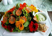 delicious dish of flowers